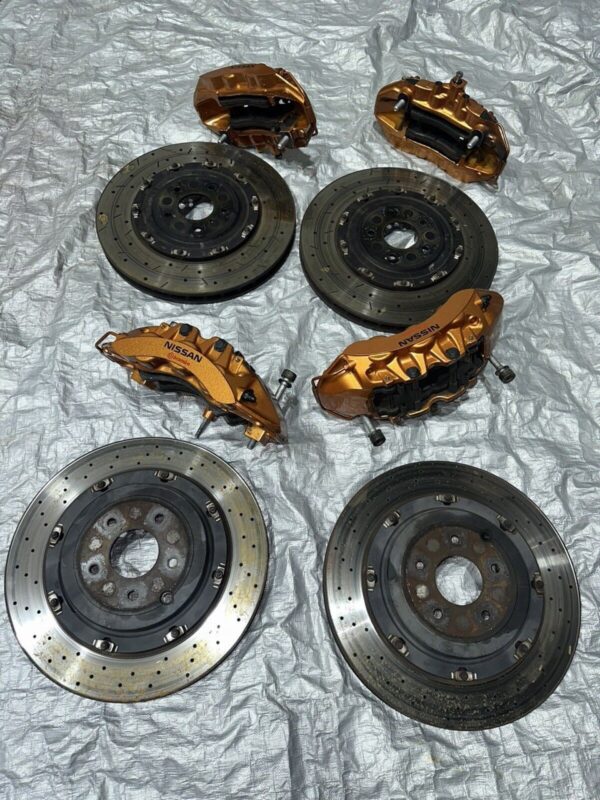 Nissan R35 Gt-R Front & Rear Brembo Brake Kit Eba 09+